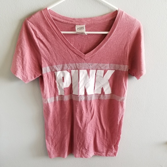 PINK Victoria's Secret Tops - Victoria's Secret PINK Small Mauve Tee